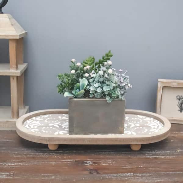 Decorative tray stand discount