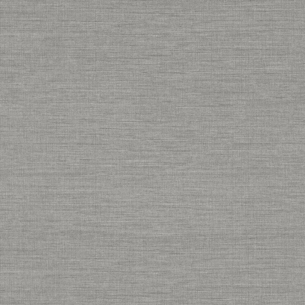 Essence Grey Linen Texture Vinyl Non-Pasted Wallpaper Roll (Covers 60.8 Sq. Ft.) price history on PriceWatchPro