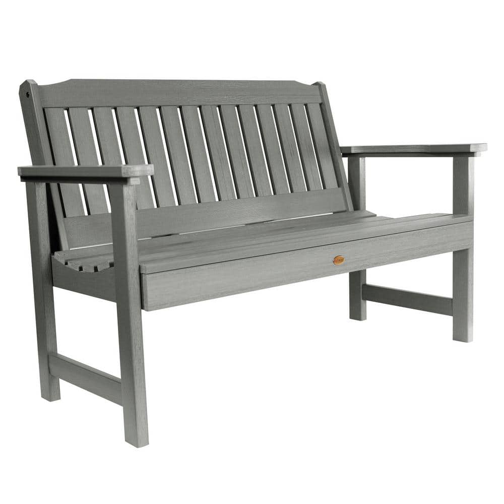 Highwood 4ft Coastal Teak Synthetic Wood Garden Bench