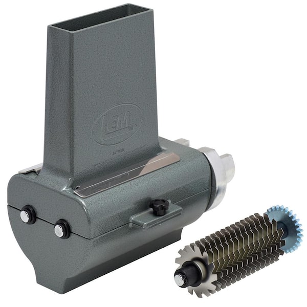 LEM BigBite 2-in-1 Jerky Slicer/Tenderizer Attachment for BigBite Meat Grinders