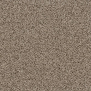 Added Value - Merit - Beige 24 oz. SD Polyester Texture Installed Carpet