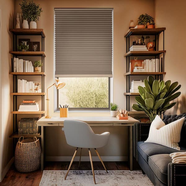 TruQuiet Bottom Motorized Cellular with RevitaEZ Quick Release Battery Pack