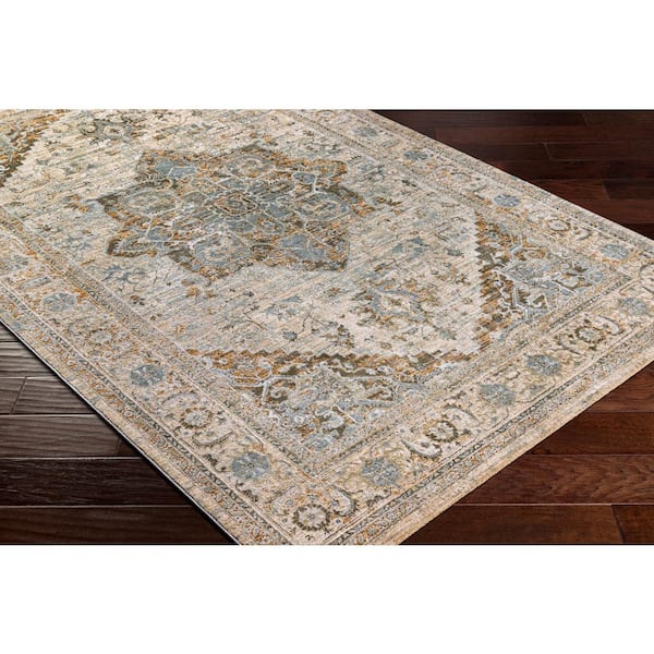 Leiah Gray Doormat 2 ft. x 3 ft. Indoor Area Rug