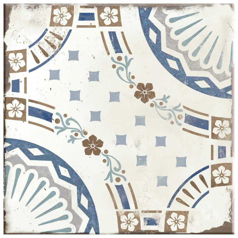 Magnolia Valeria 8 in. x 8 in. Porcelain Floor and Wall Take Home Tile Sample price history on PriceWatchPro