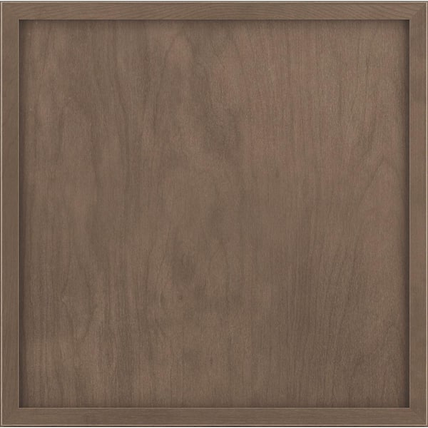 American Woodmark Remy 11 9/16 in. W x 3/4 in. D x 11 1/2 in. H in Maple Latte Cabinet Door Sample