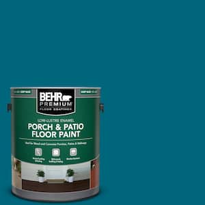 1 gal. #P480-7 Striking Low-Lustre Enamel Interior/Exterior Porch and Patio Floor Paint