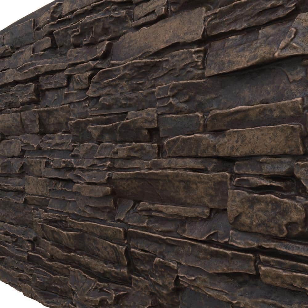 Alder Creek Faux Stone 48" x 24" Wall Panel