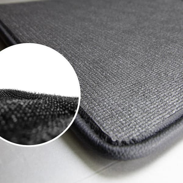 Black Nylon Thick Leather Cutting Pad, Rubber Mat, Cutting Mat Two Sizes 