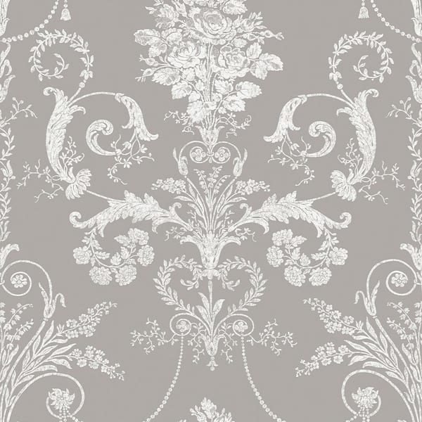 Laura Ashley Laura Ashley Josette Steel Wallpaper