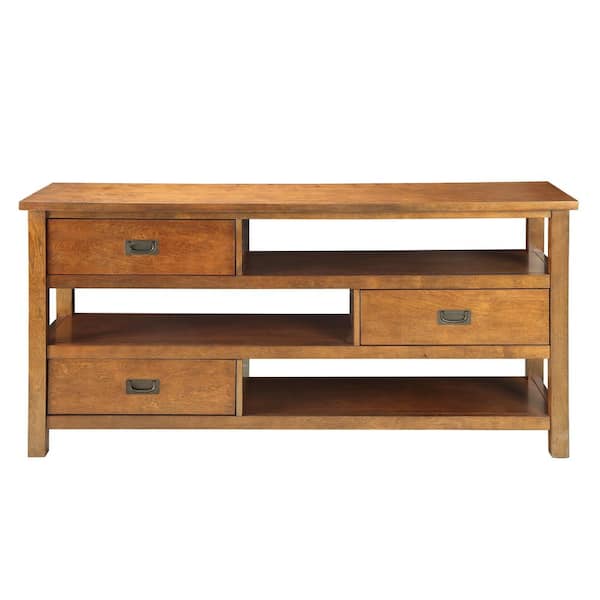 Acme Furniture Walnut Fisher Console Table