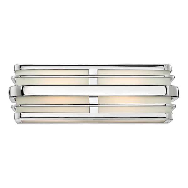 Winton 15.5 in. 2 Light Chrome Vanity Light