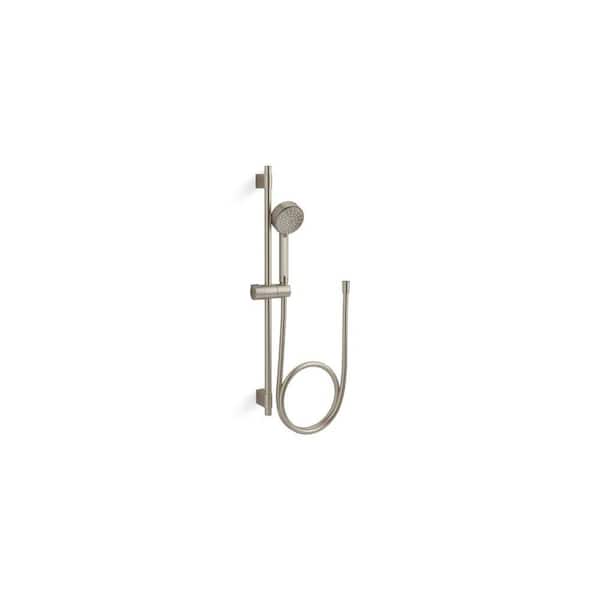 Elate 3-Spray Wall Mount Handheld Shower Head, 1.5 GPM in Vibrant Brushed Nickel