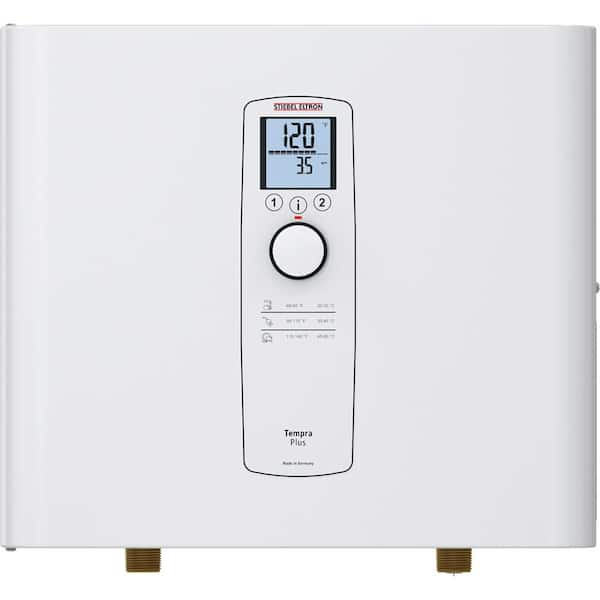 Stiebel Eltron Tempra 12 Plus Advanced Flow Control & Self-Modulating 12 kW 2.34 GPM Compact Residential Electric Tankless Water Heater