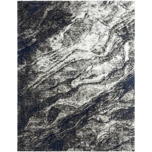 Zenith Multi-Colored 2 ft. 10 in. x 10 ft. Onyx Abstract Area Rug