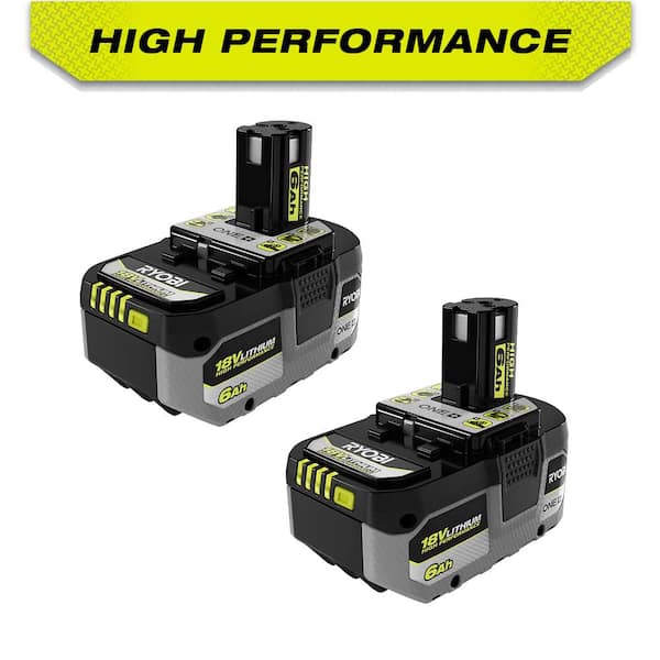RYOBI ONE+ HP 18V HIGH PERFORMANCE Lithium-Ion  Ah Battery (2-Pack)  PBP2007 - The Home Depot