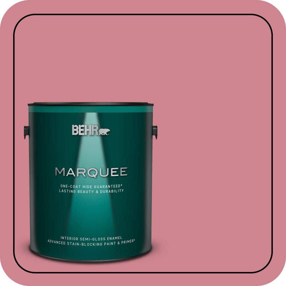 1 gal. #130D-4 Rose Sachet Semi-Gloss Enamel Interior Paint & Primer price history on PriceWatchPro