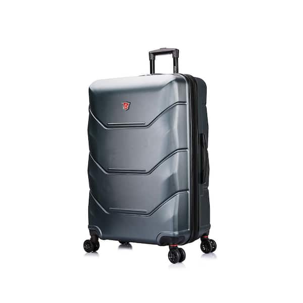 DUKAP Zonix 30 in. Green Lightweight Hardside Spinner Suitcase