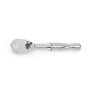 3/8 in. Drive 90-Tooth Compact Head Stubby Teardrop Ratchet
