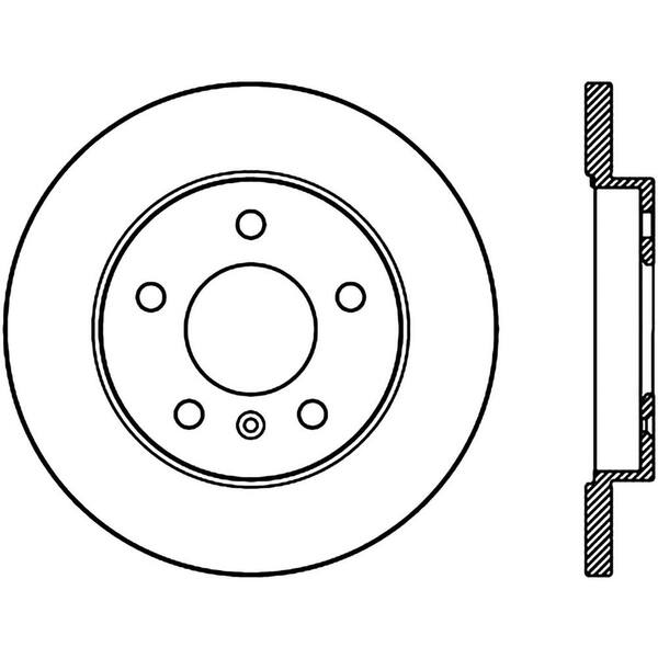 Centric Parts Disc Brake Rotor