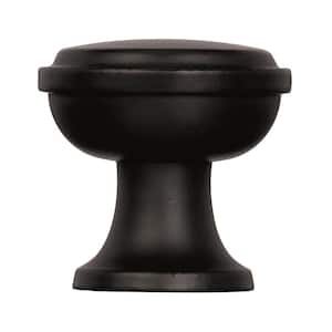Westerly 1-3/16 in. Dia (30 mm) Black Bronze Round Cabinet Knob