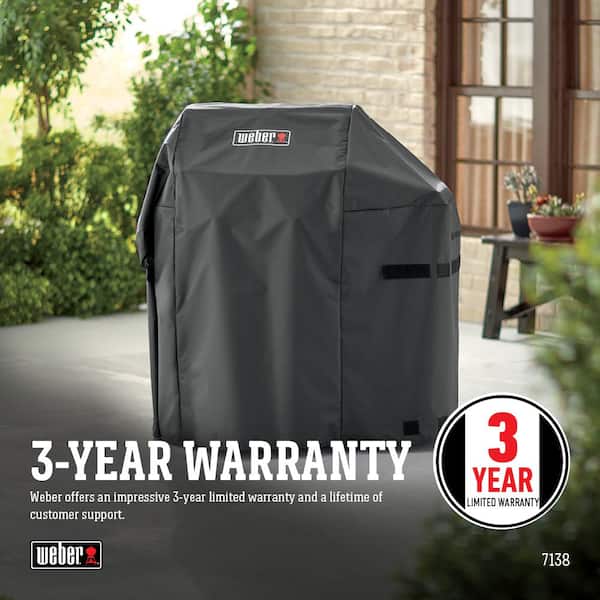 58"x42"x24" BBQ Gas Grill Cover 100% Waterproof For Weber Spirit II E210 E310 
