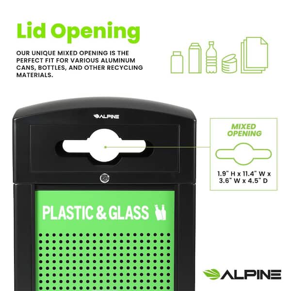 Alpine Industries 80 Gal. Steel All-Weather Commercial Vented