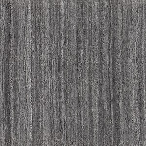 Drifting - North Face - Gray 15 ft. 65 oz. Polyester Texture Installed Carpet