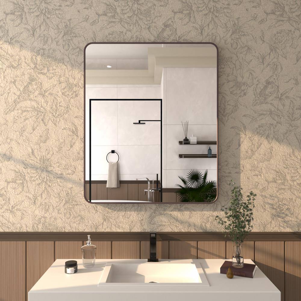 Hermitage Bath Cosy 30 in. W x 36 in. H Rectangular Framed Wall ...