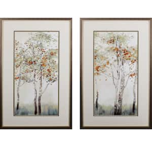 Victoria Trees in the Fall by Unknown Wooden Wall Art (Set of 2)