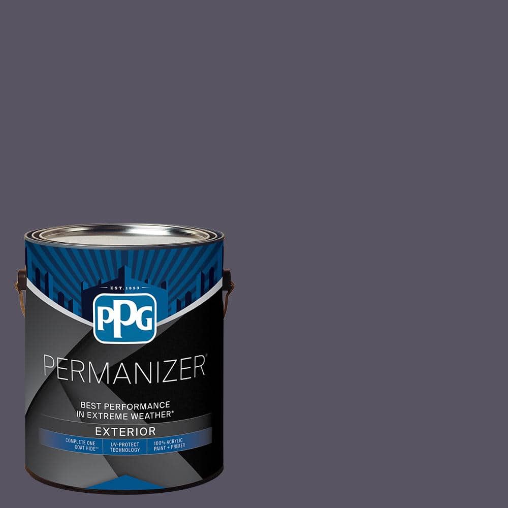 1 gal. PPG13-17 Purple Parlor Flat Exterior Paint price history on PriceWatchPro