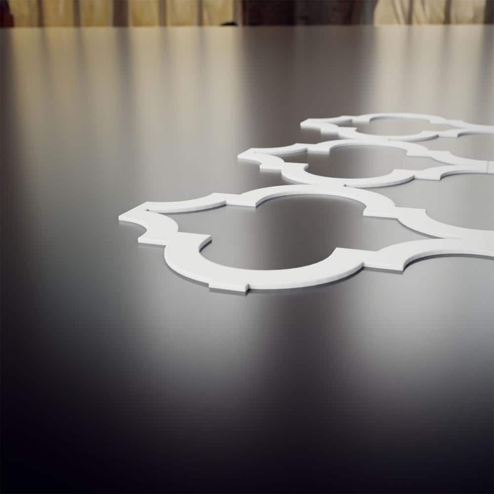Large White PVC Decorative Fretwork Wall Panels