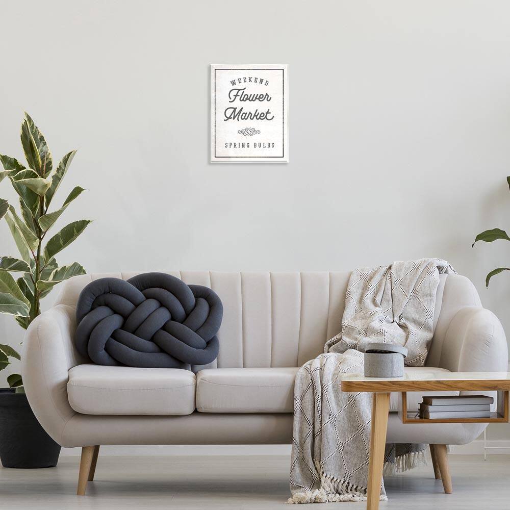 Flower Market Spring Bulbs by Lil' Rue Unframed Typography Graphic Art Print 14 in. x 11 in. price history on PriceWatchPro