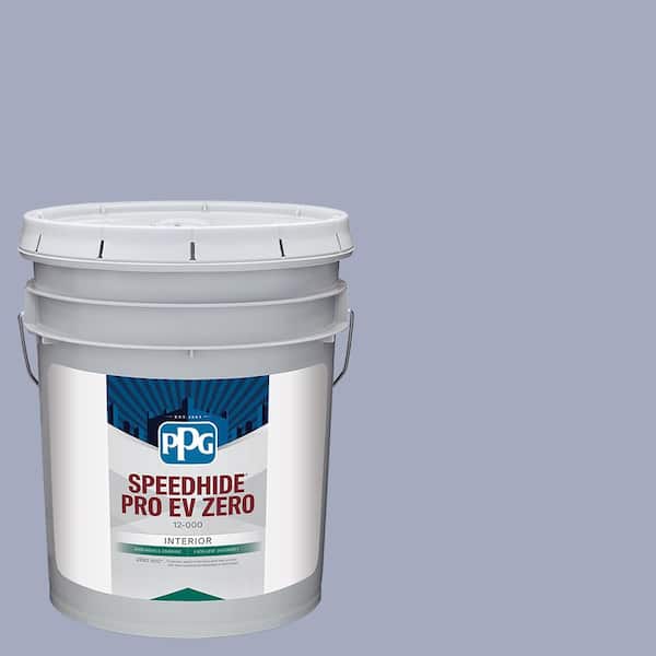 PPG Speedhide Pro EV Zero 5 gal. PPG1168-4 Lilac Time Eggshell Interior Paint