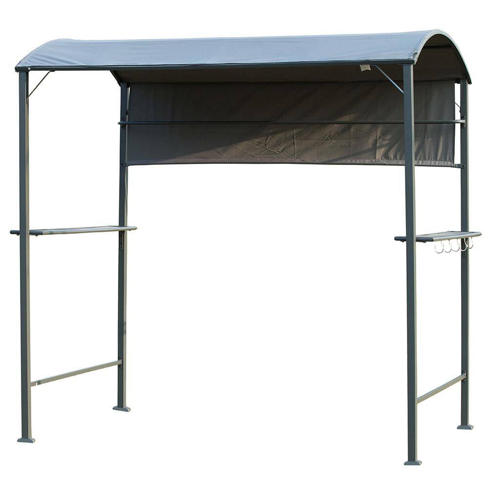 7.2 ft. x 4.5 ft. Grill Gazebo BBQ Canopy, Outdoor Grill Tent, Canopy Shelter for Backyard, Patio, Deck Cooking price history on PriceWatchPro
