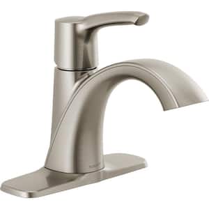 Parkwood Single Hole Single-Handle Bathroom Faucet with Pop-Up Assembly in Brushed Nickel