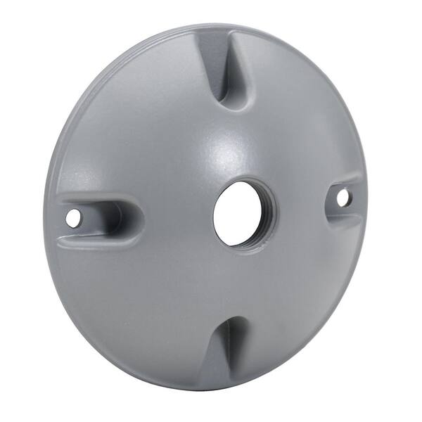 Southwire Weatherproof 1-Hole Round Cover (50-Pack)