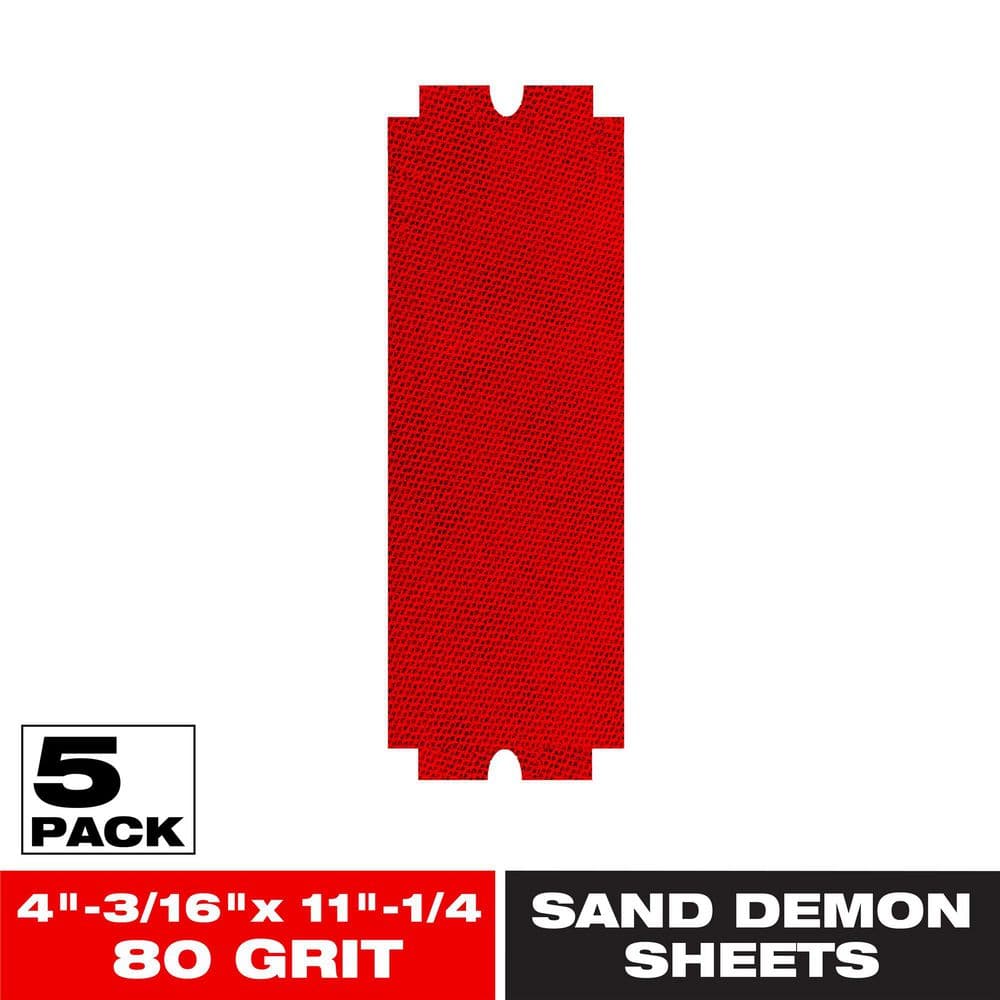 4-3/16 in. x 11-1/4 in. 80-Grit SandNET Reusable Sanding Sheet for Drywall price history on PriceWatchPro