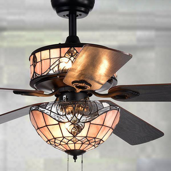 Warehouse Of Orla 28 In Black Indoor Hand Pull Chain Ceiling Fan With Light Kit Cfl 8285bl The Home Depot Warehouse Of Orla 28 In Black, 28 Inch Ceiling Fans