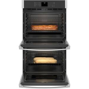 30 in. Smart Double Electric Wall Oven Self-Cleaning in Stainless Steel
