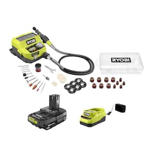 ONE+ 18V Cordless Rotary Tool Station Kit with 2.0 Ah Battery and Charger