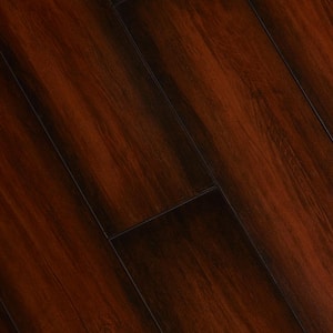 High Gloss Distressed Maple Sevilla 8 mm T x 5.6 in. W Laminate Wood Flooring (748 sqft/pallet)