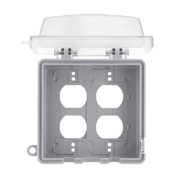 Commercial Electric 2-Gang Extra Duty Horizontal/Vertical Non