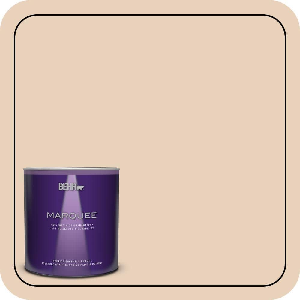 1 qt. #PPL-61 Spiced Beige Eggshell Enamel Interior Paint & Primer price history on PriceWatchPro