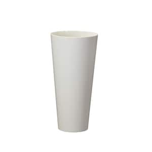 14 in. White Free Standing Display Bucket (Case of 12)