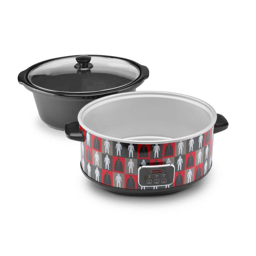 Star Wars Black and Red Digital Slow Cooker with Timer