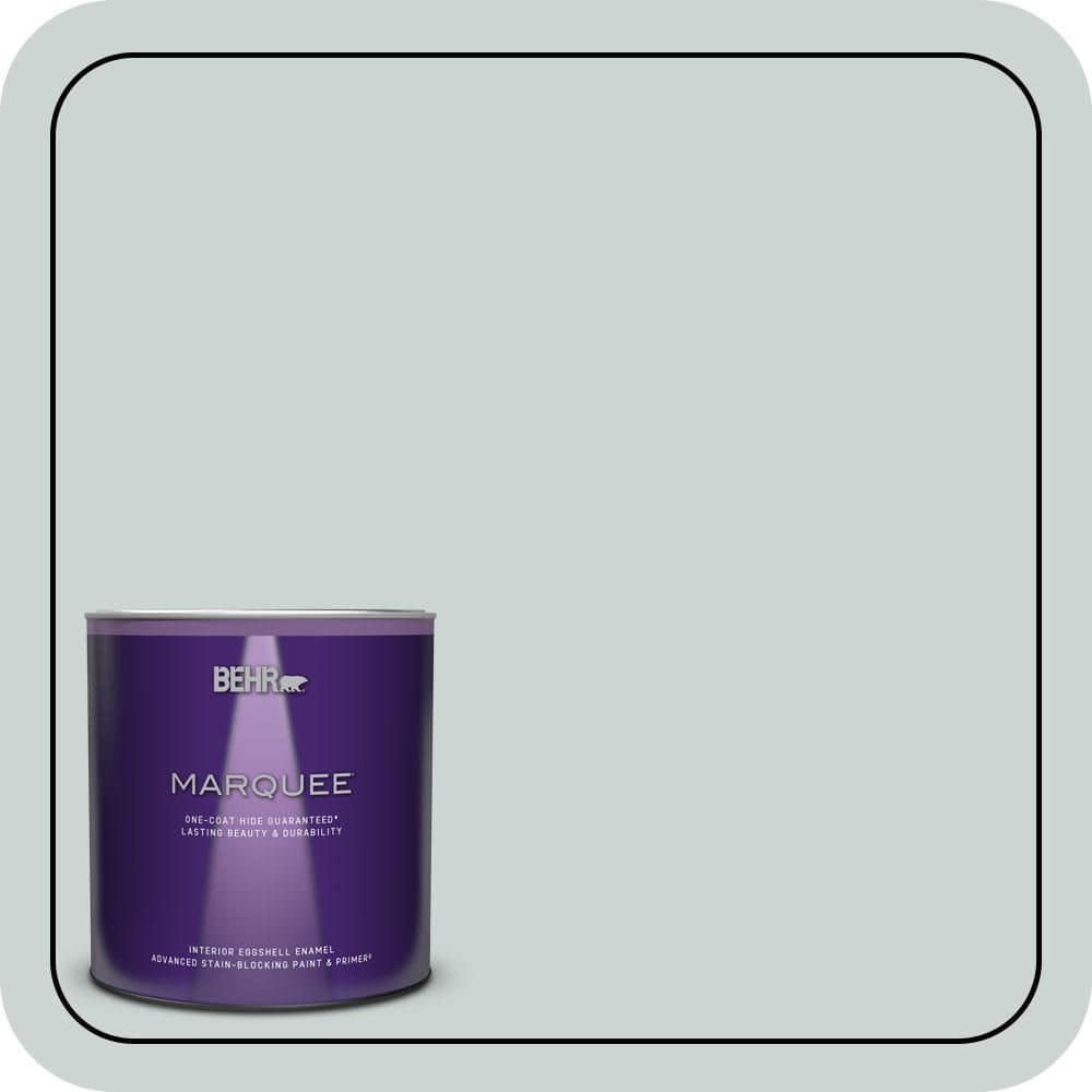 1 qt. #ECC-34-1 Pacific Mist Eggshell Enamel Interior Paint & Primer price history on PriceWatchPro