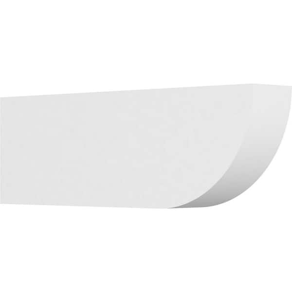 Ekena Millwork 4 in. x 8 in. x 24 in. Standard Durham Architectural Grade PVC Rafter Tail Brace