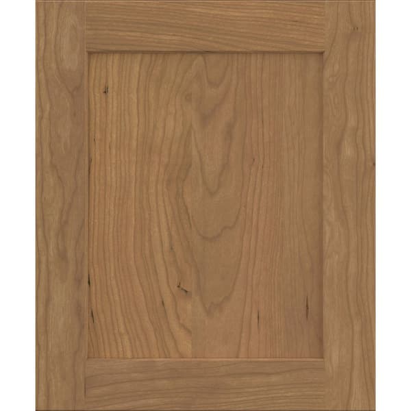 Cottage 14.5 in. W x 0.75 in. D x 14.5 in. H in Cherry Canopy Cabinet Door Sample