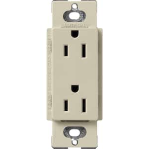 Claro 15 Amp Duplex Outlet, Clay (SCR-15-CY)