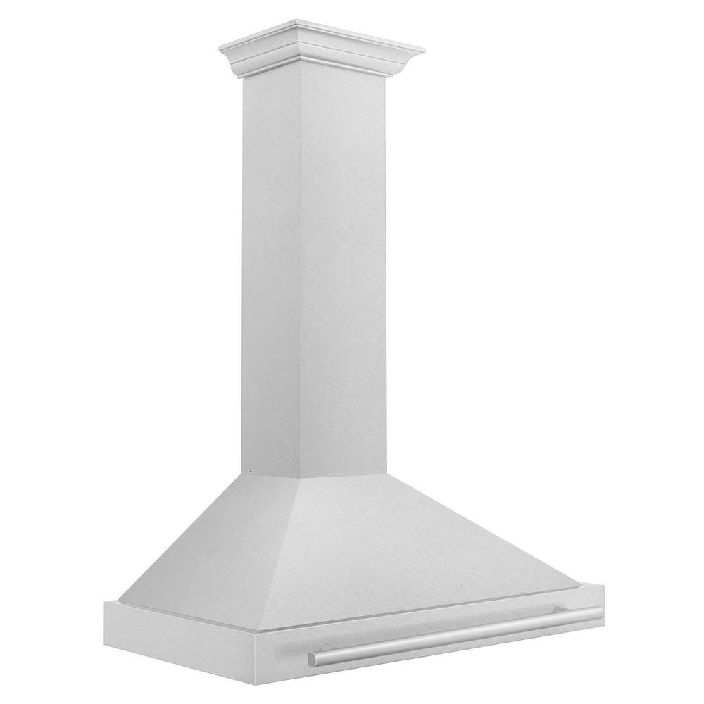 ZLINE 36" Stainless Steel Convertible Range Hood with Charcoal Filter